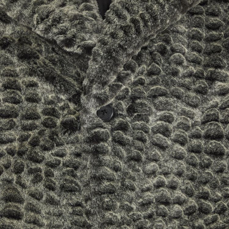Buy Supreme Croc Faux Fur Overcoat 