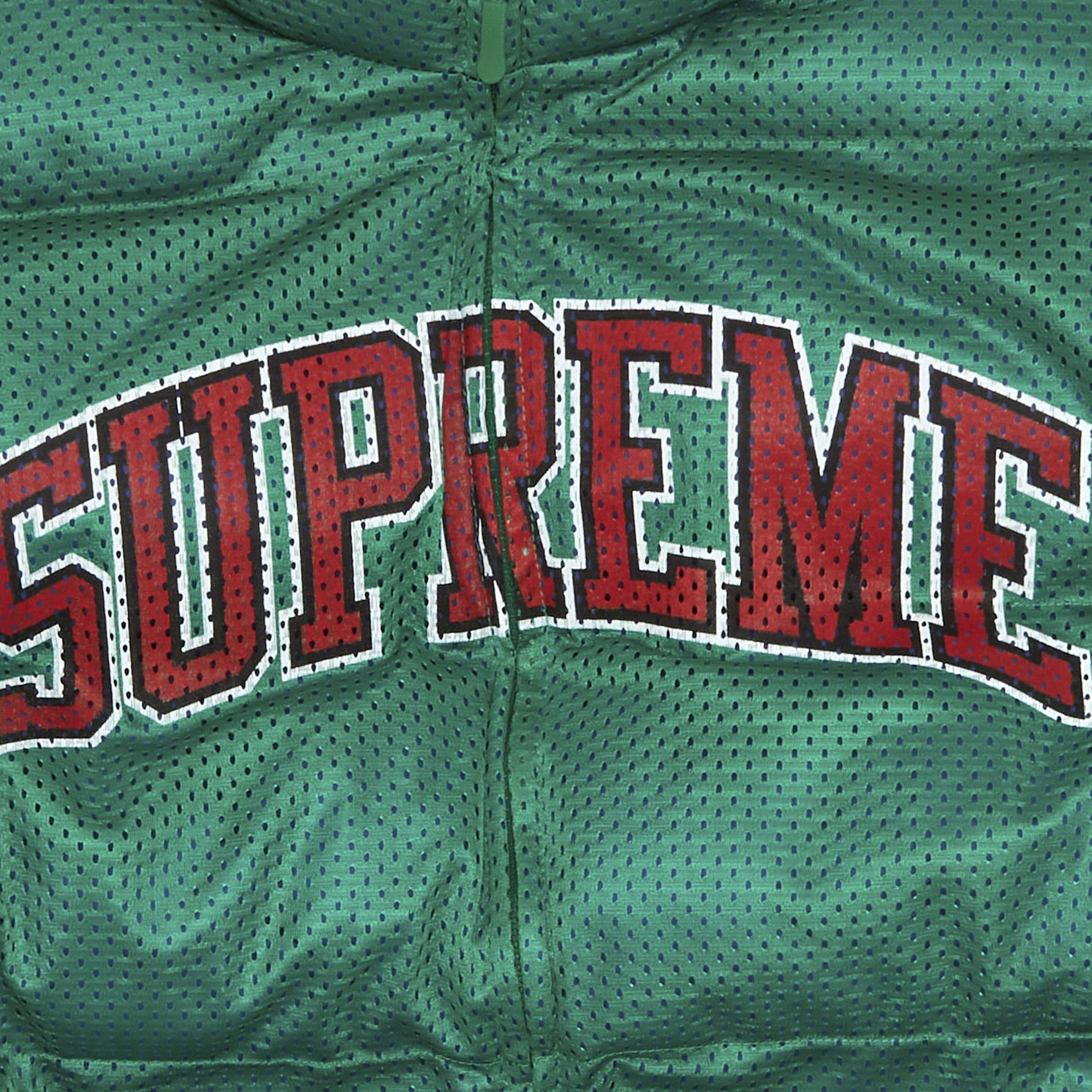 Buy Supreme Mesh Jersey Puffer Jacket 'Green' - SS23J28