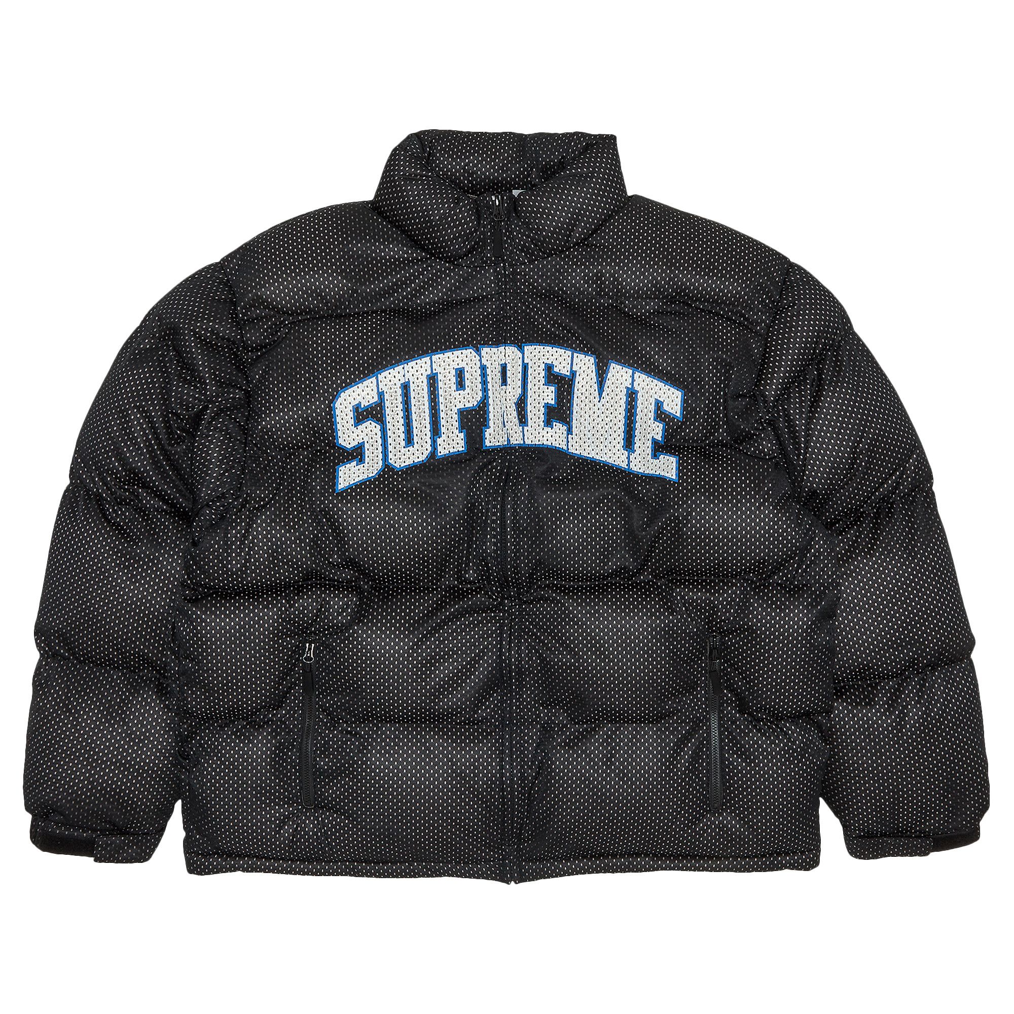 【楽ギフ_のし宛書】 Buy Supreme Mesh Jersey Puffer Jacket 'Black' - SS23J28 トップス