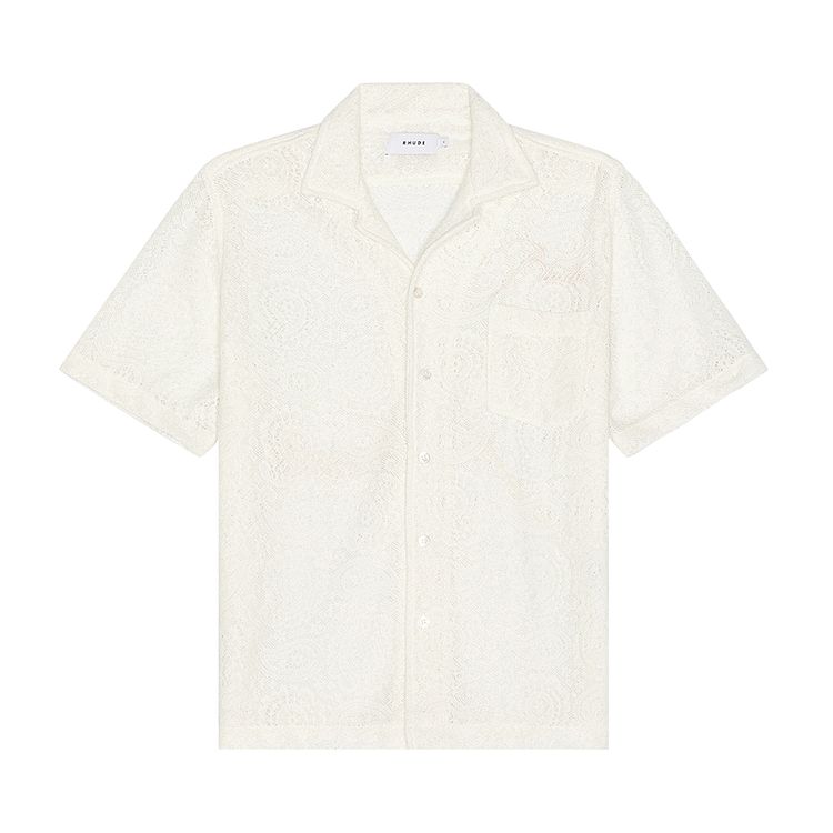 Rhude Ajor Lace Shirt Creme