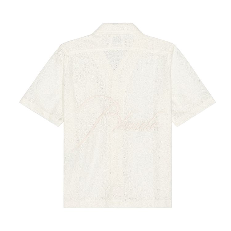 Rhude Ajor Lace Shirt Creme