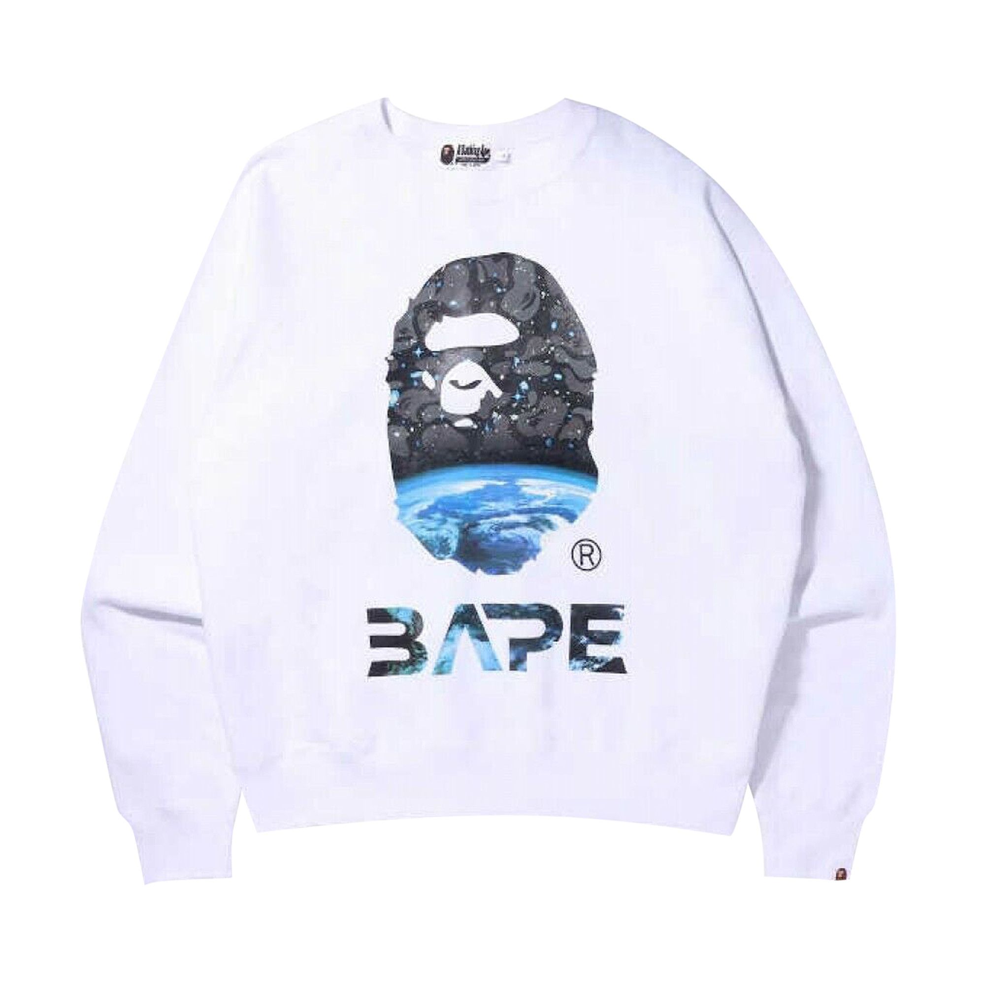 Bape space camo crewneck outlet