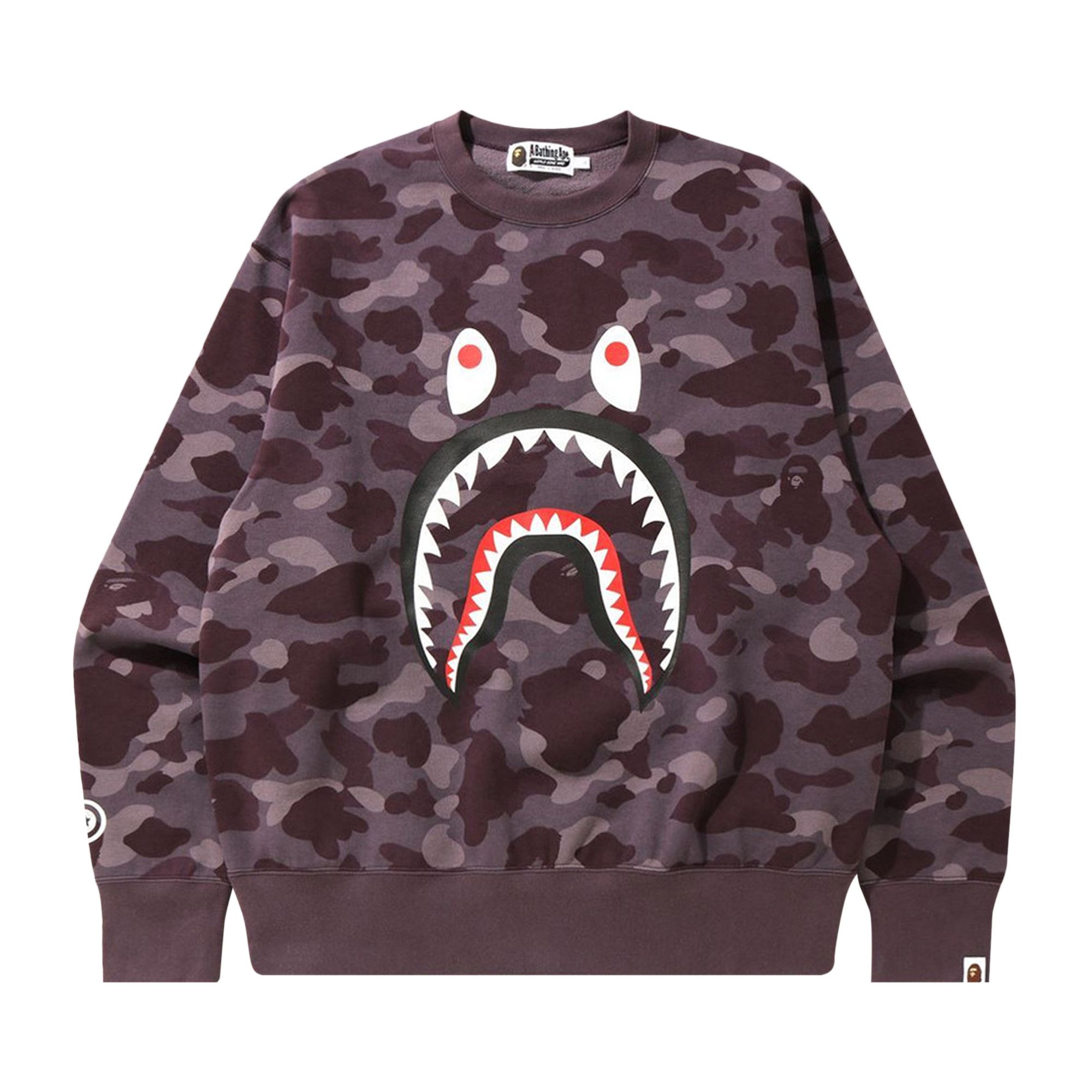 Bape clearance shark crewneck