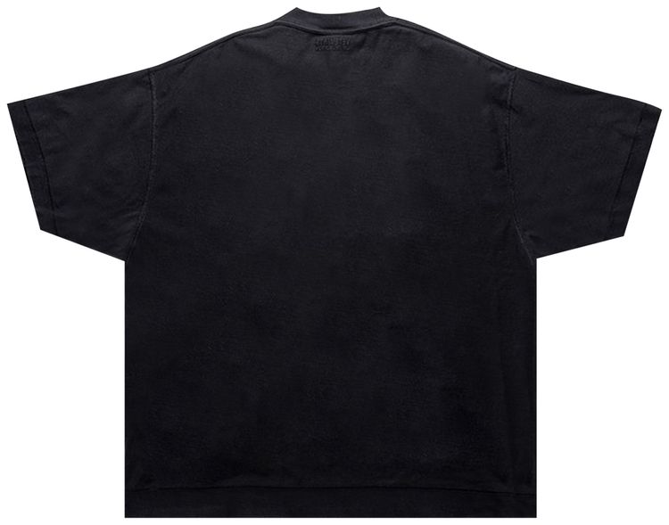 Vetements Destroyed Jerk T Shirt Black