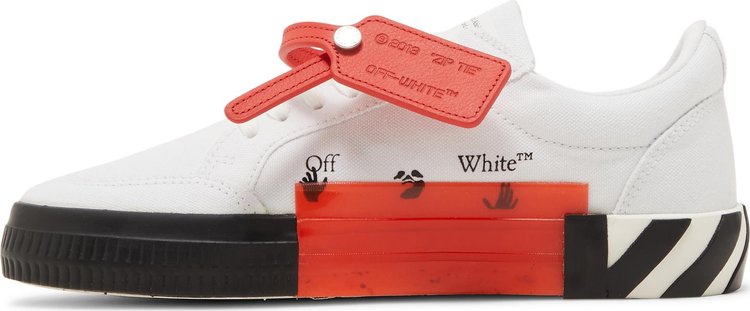 Off White Wmns Vulc Sneaker White Black Fuchsia