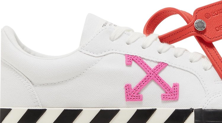 Off White Wmns Vulc Sneaker White Black Fuchsia