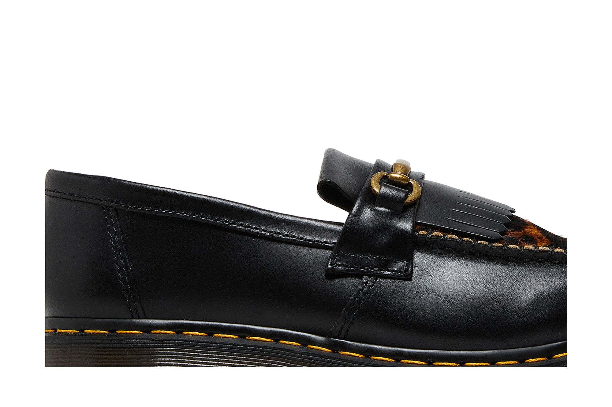 Buy Dr. Martens Adrian Snaffle Hair On Loafer 'Micro Leopard