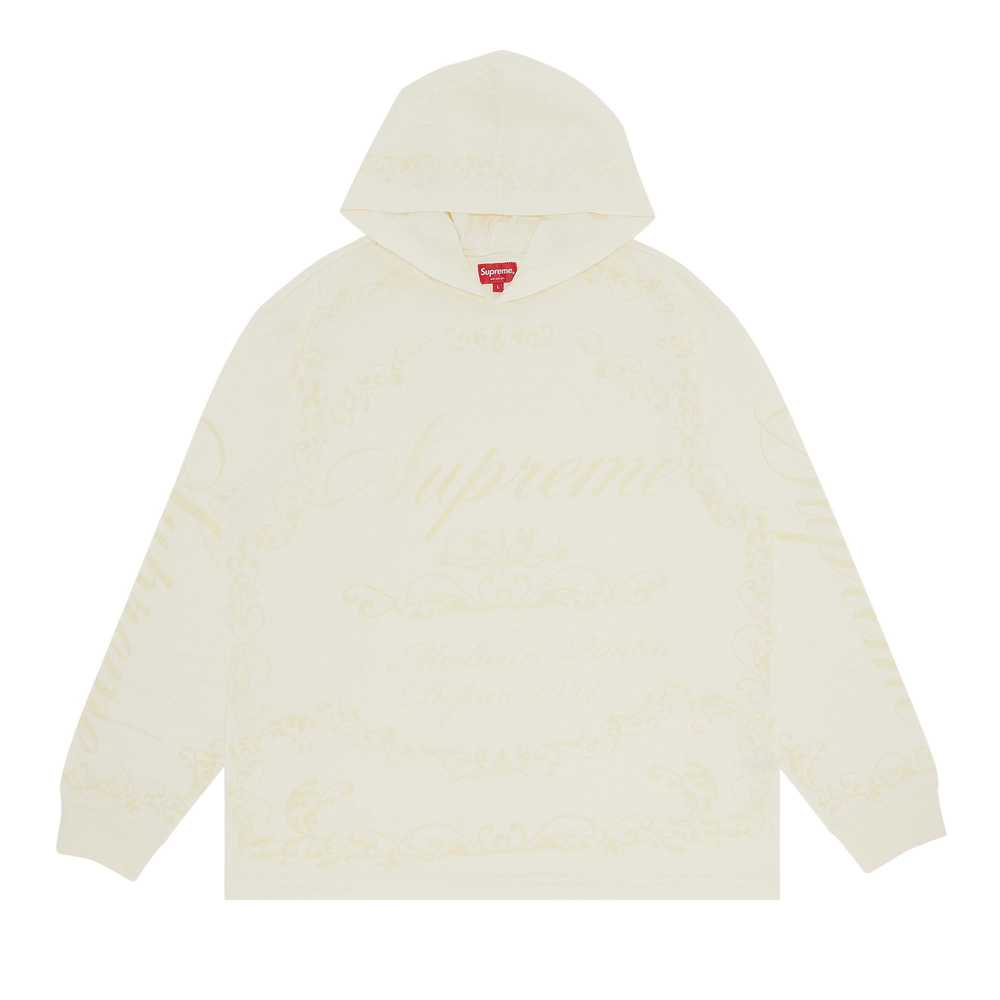 Buy Supreme Celebr  Hooded Long-Sleeve Top 'White' - SS23KN11 WHITE