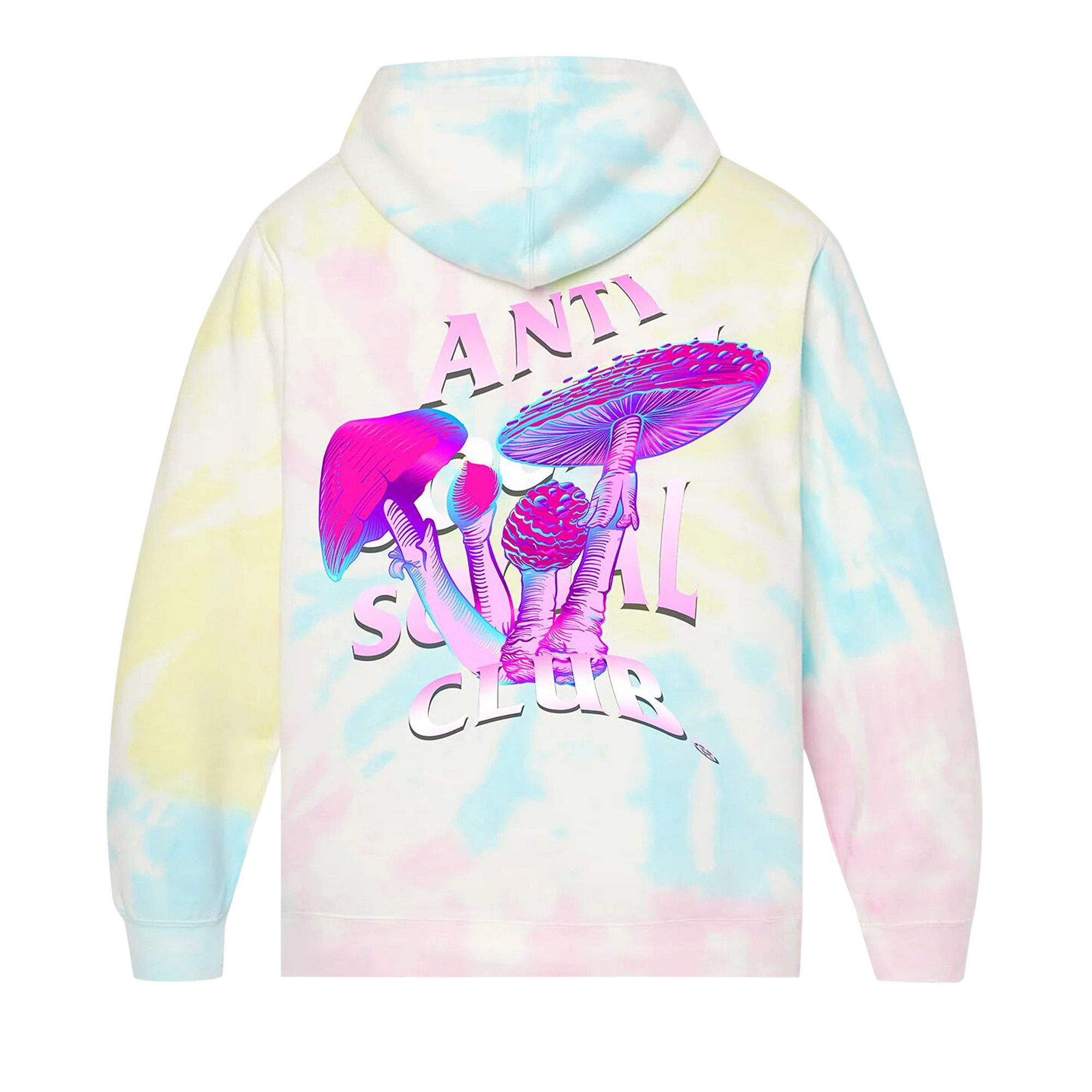 Buy Anti Social Social Club Backlight Poster Tie Dye Hoodie Multicolor 0657 100000106BPTDH MULT GOAT
