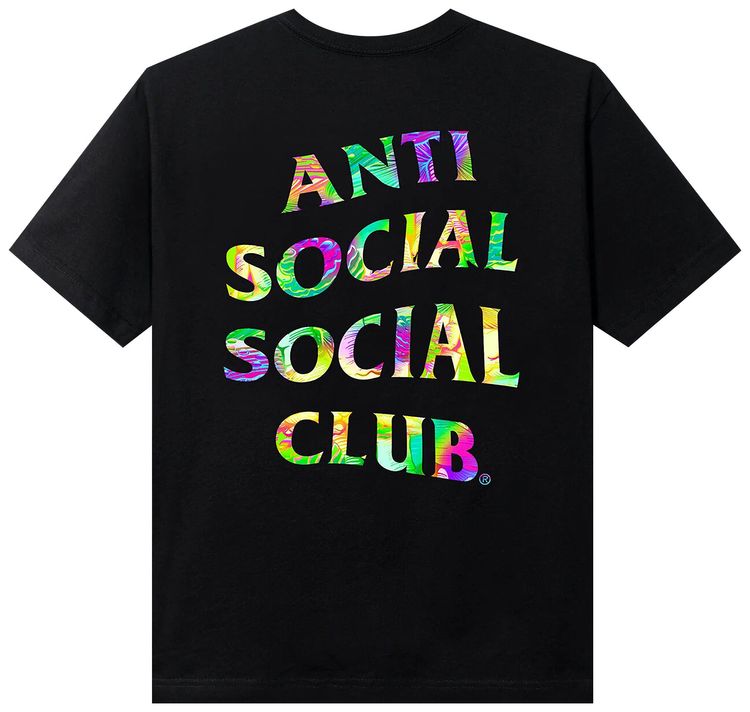 Anti Social Social Club Trip Tee Black