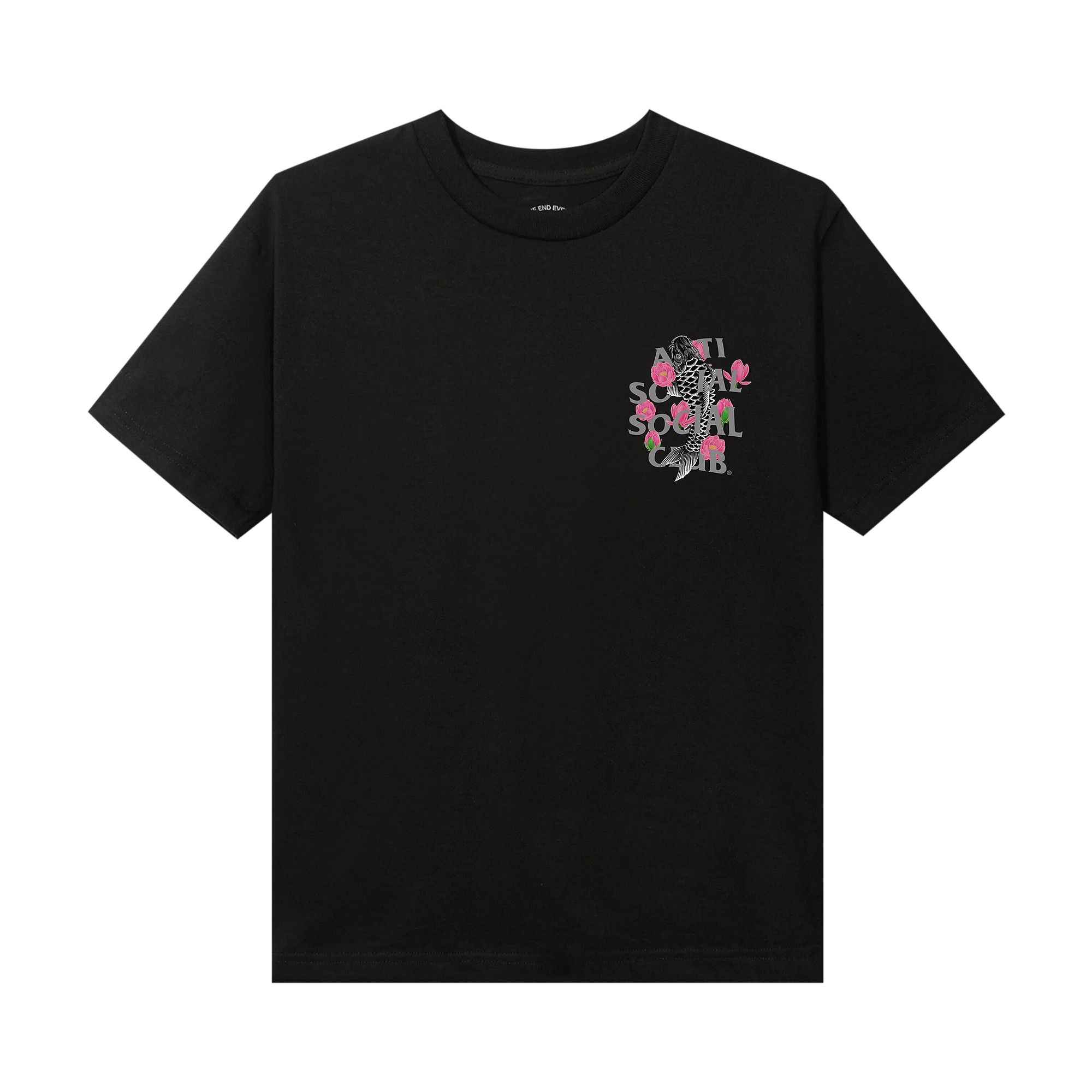 Size xl Anti Social Social Club Ornamental Tee Black