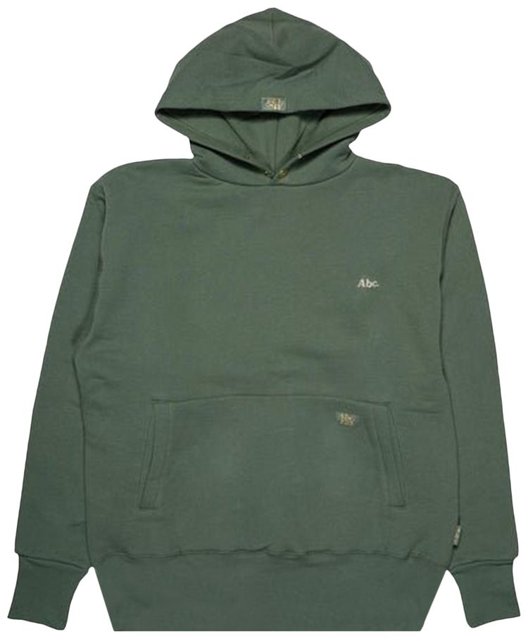 Advisory Board Crystals Double Weight Pullover Hoodie Green