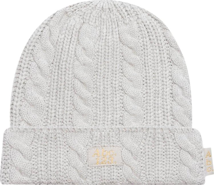 Advisory Board Crystals Cable Knit Beanie 'Grey'