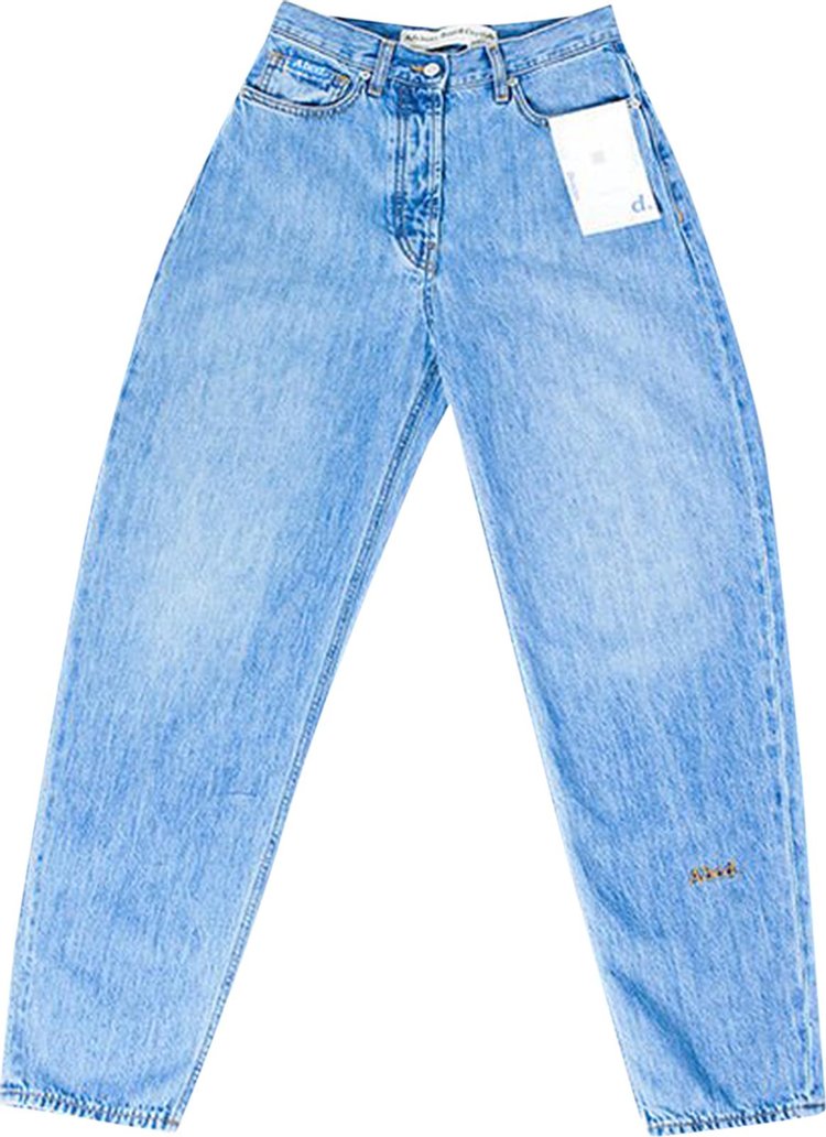 Buy Advisory Board Crystals High Waisted Baggy Jean 'Blue' - ABCDWFITC ...