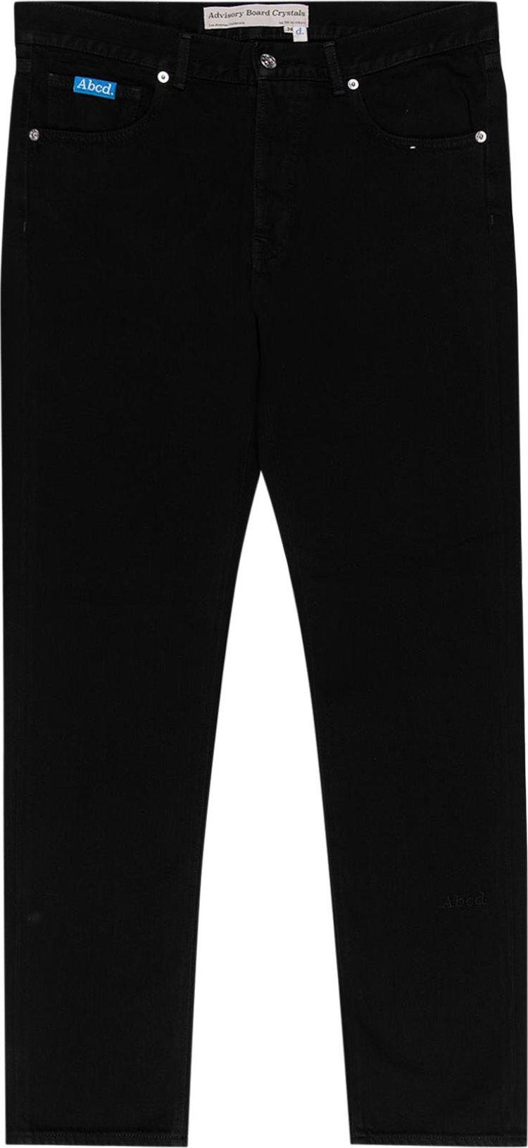 Advisory Board Crystals Slim Fit Jean Black