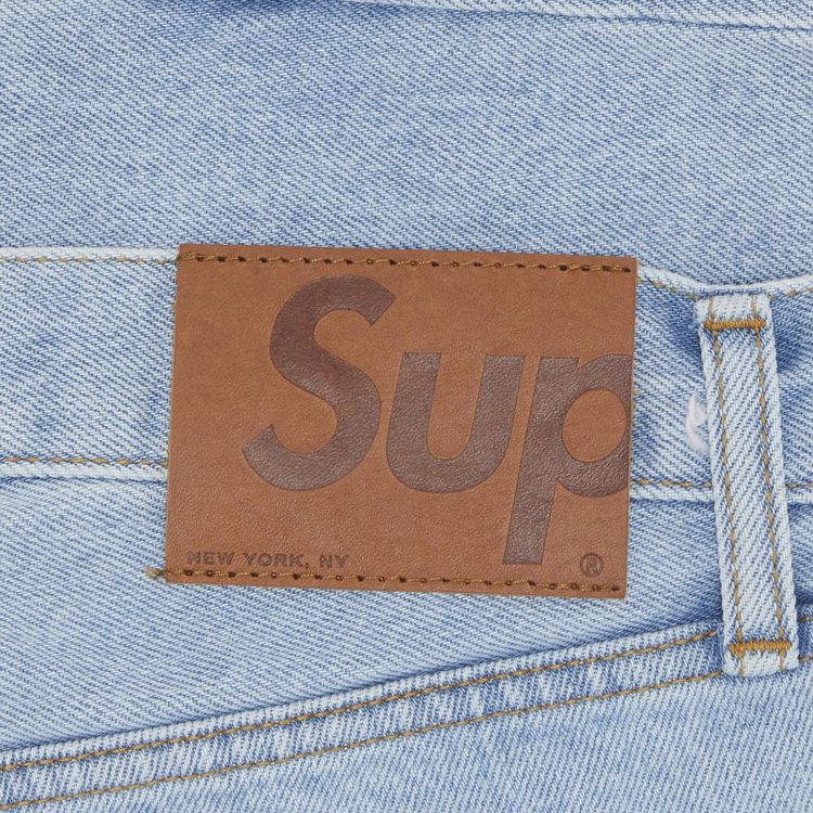 Supreme Stone Washed Slim Jean Stone Washed Indigo