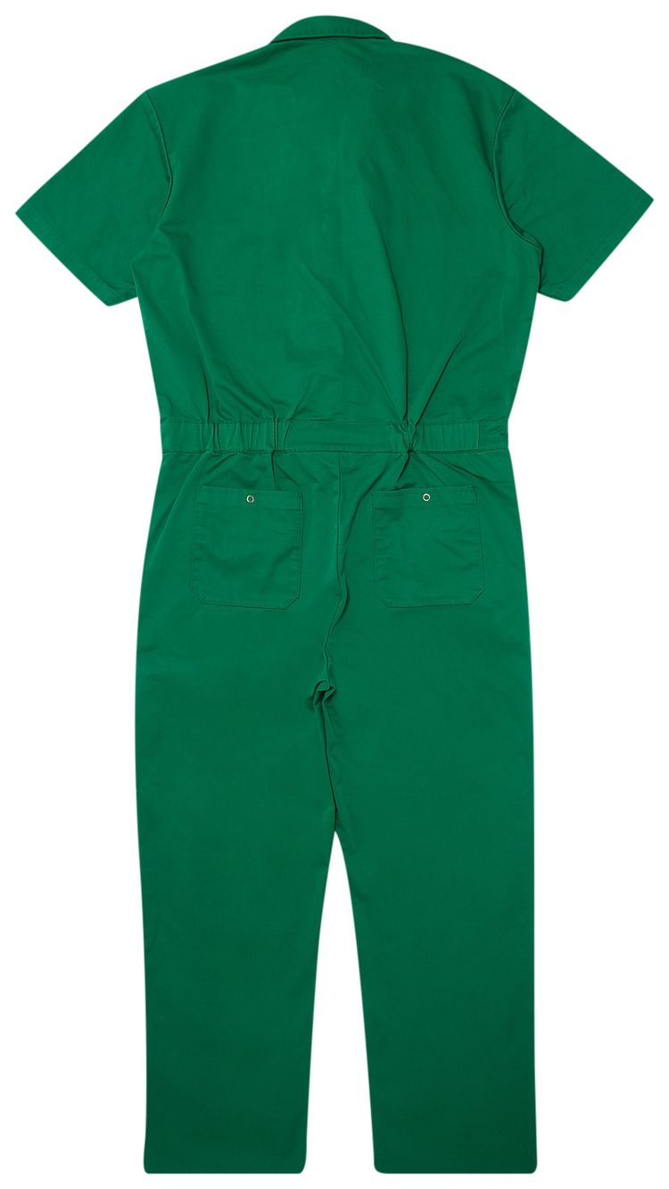 Supreme Short Sleeve Coverall Green