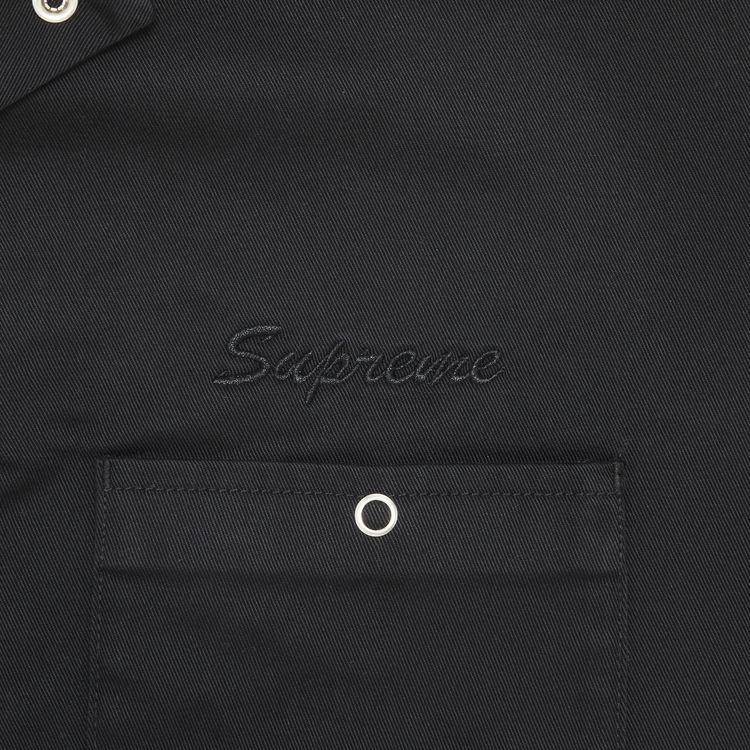 Supreme Short Sleeve Coverall Black