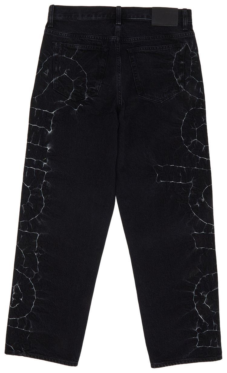 Supreme Shibori Loose Fit Jean Black