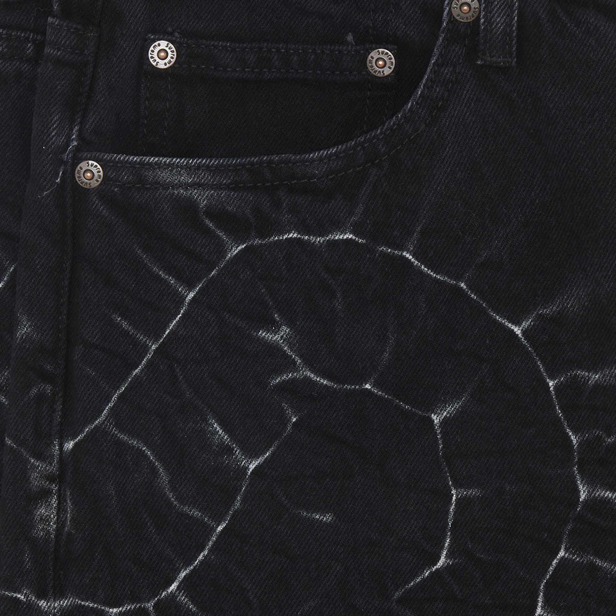 Buy Supreme Shibori Loose Fit Jean 'Black' - SS23P48 BLACK
