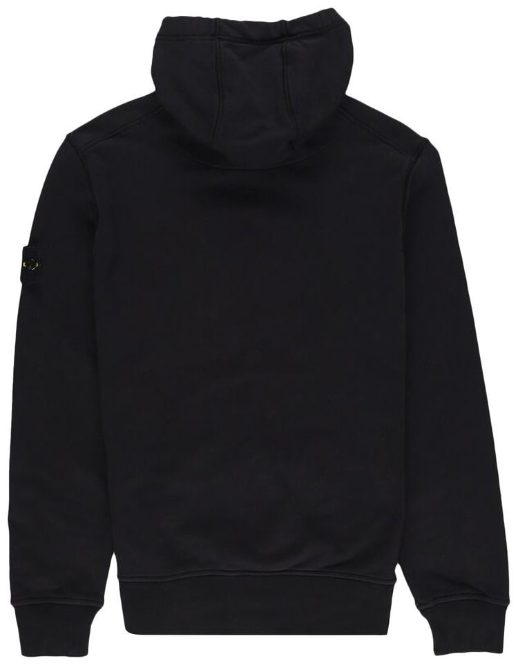 Stone Island Hooded Sweatshirt Black