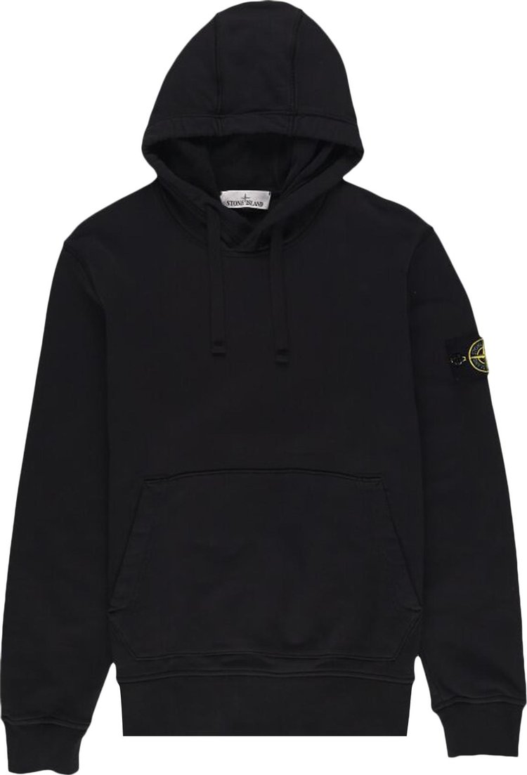 Buy Stone Island Hooded Sweatshirt 'Black' - 101564151 A0029 | GOAT