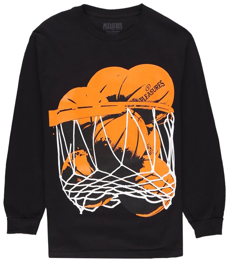 Pleasures Hoops Long Sleeve Black