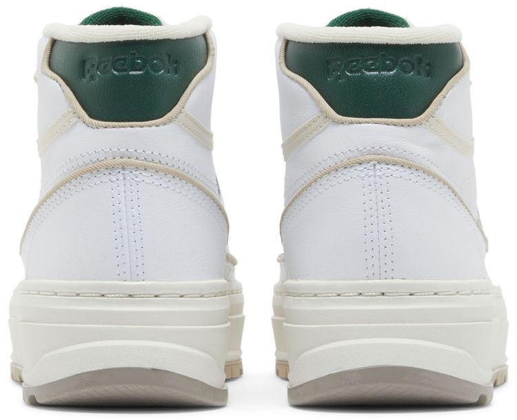 Reebok Wmns Club C Geo Mid White Dark Green