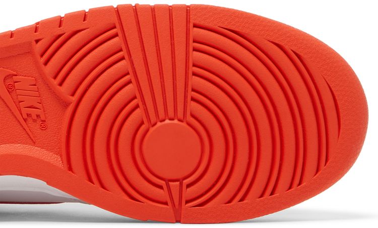 Nike Dunk High White Picante Red