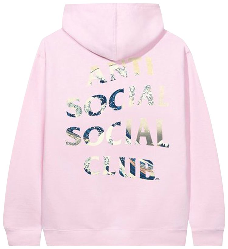 Anti Social Social Club Theories Hoodie Pink