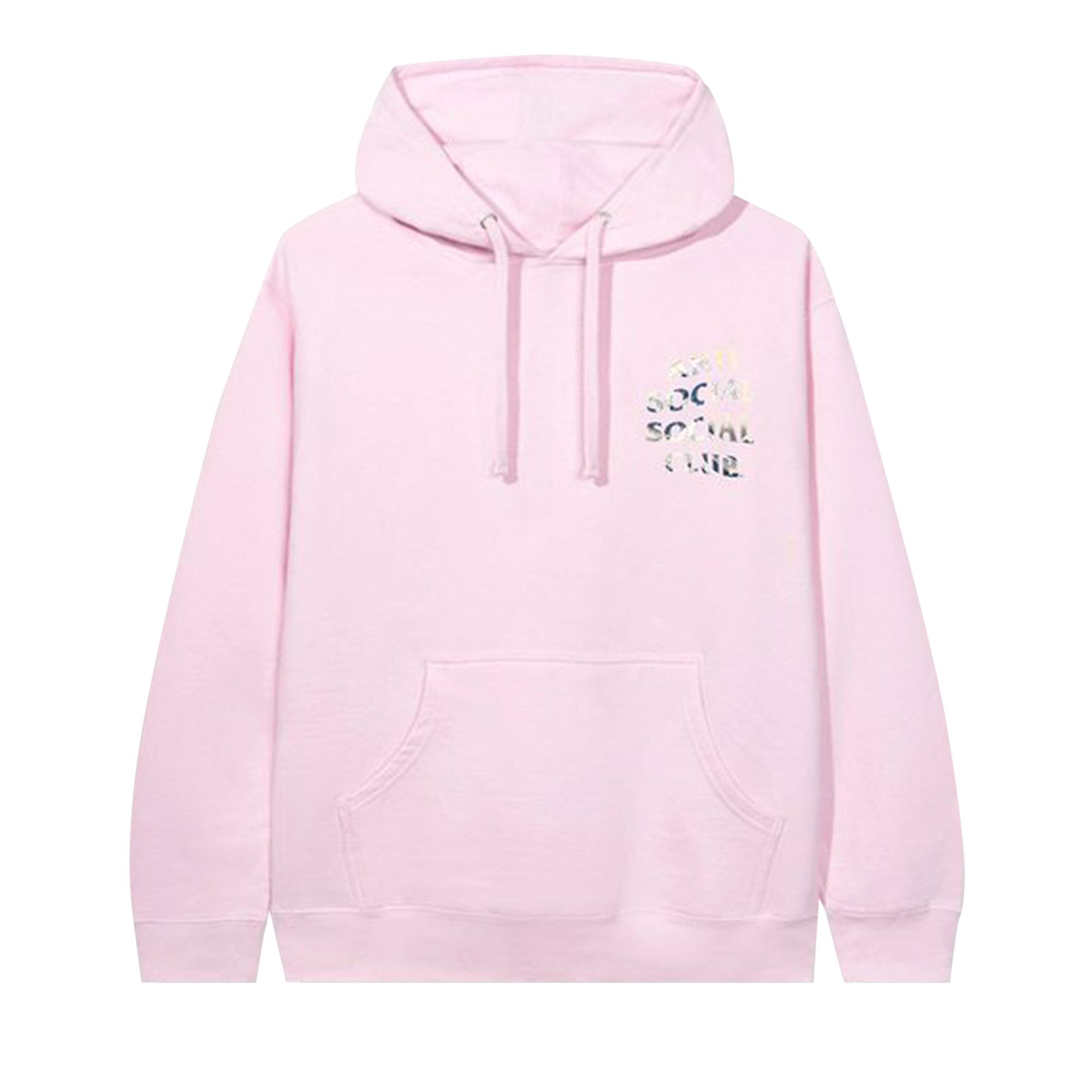 Hoodie anti social deals social club pink