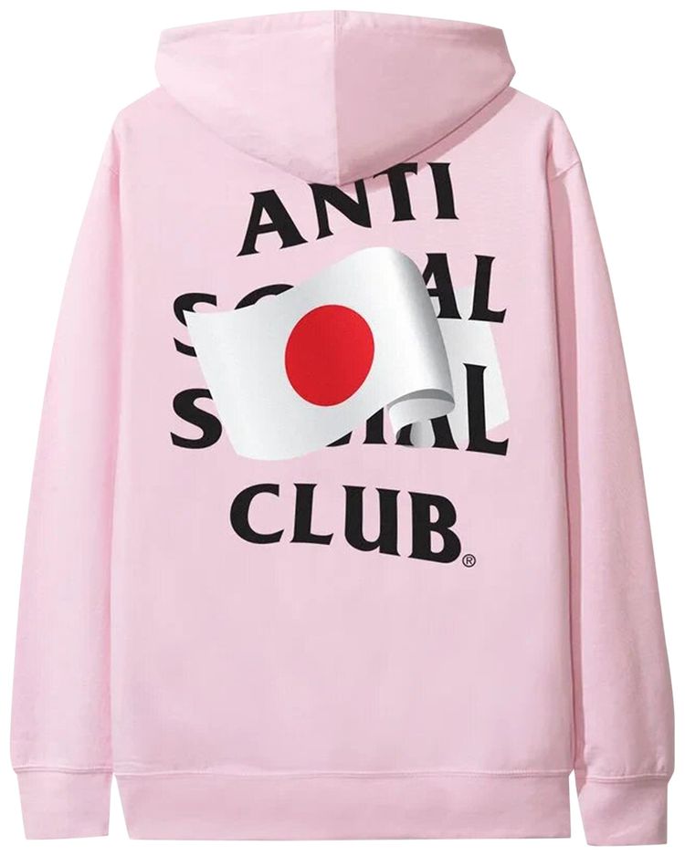 Anti Social Social Club Daijobu Hoodie Pink