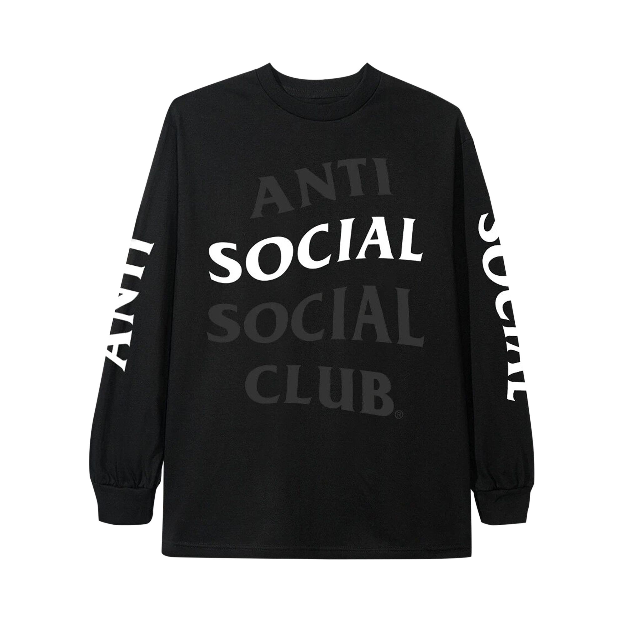 Anti social social club long sleeve shirt hot sale