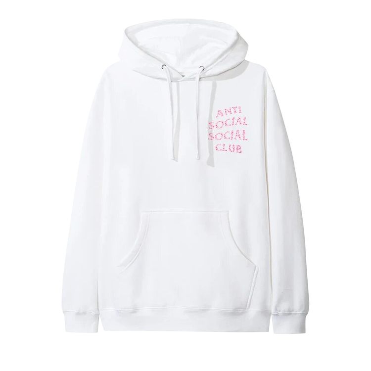 Anti Social Social Club Super Kawaii Hoodie White