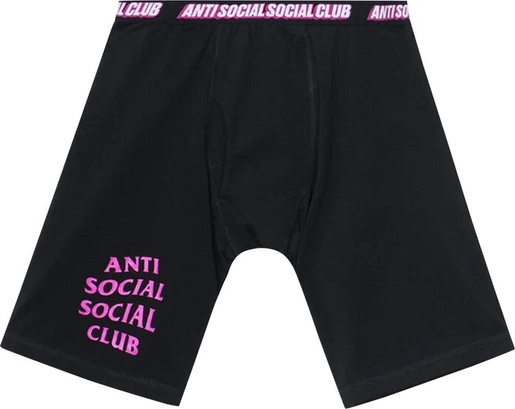 Anti Social Social Club Layers Of You Boxer 'Black'