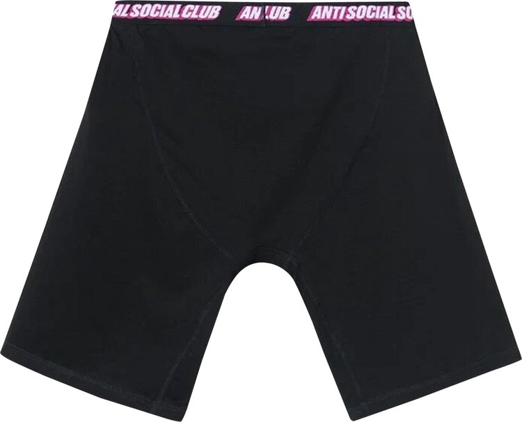 Anti Social Social Club Layers Of You Boxer Black