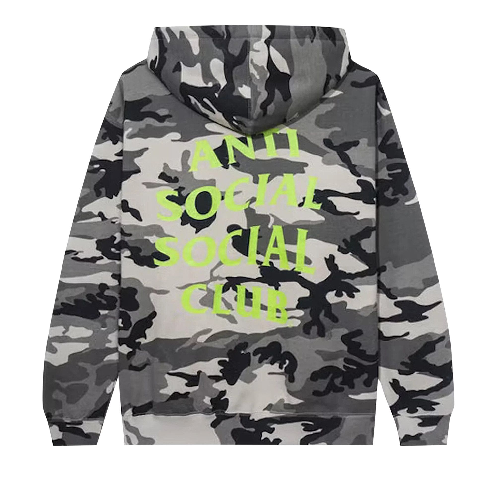 Anti social social club snow camo hoodie discount
