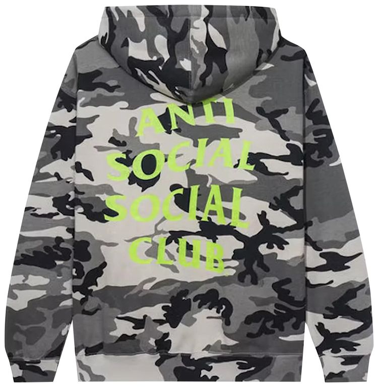 Anti Social Social Club   Hoodie Ice Camo