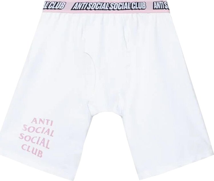 Anti Social Social Club Layers Of You Boxer 'White'