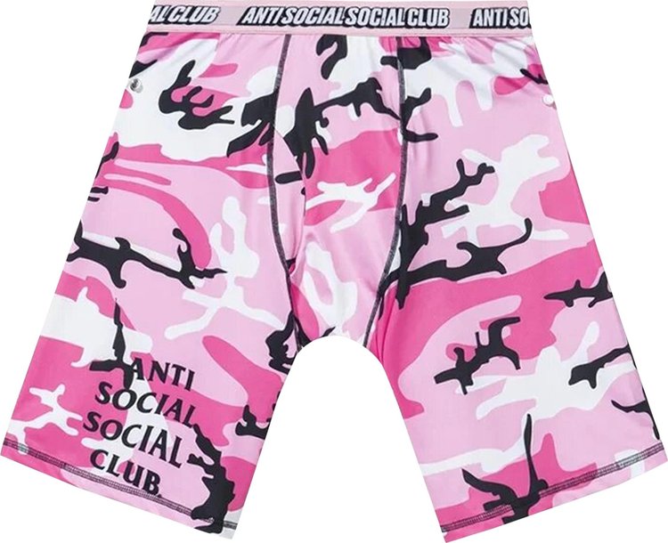 Anti Social Social Club Layers Of You Boxer Pink