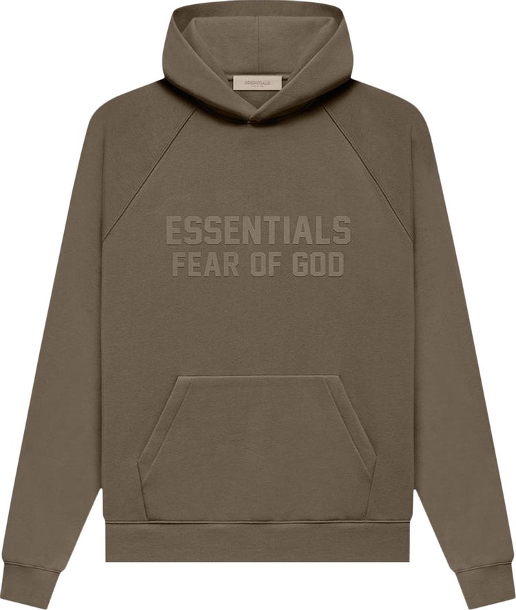 Fear of God Essentials Hoodie 'Wood'