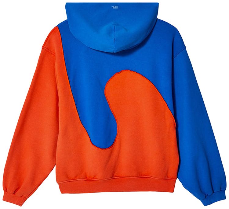 ERL Swirl Hoodie BlueOrange