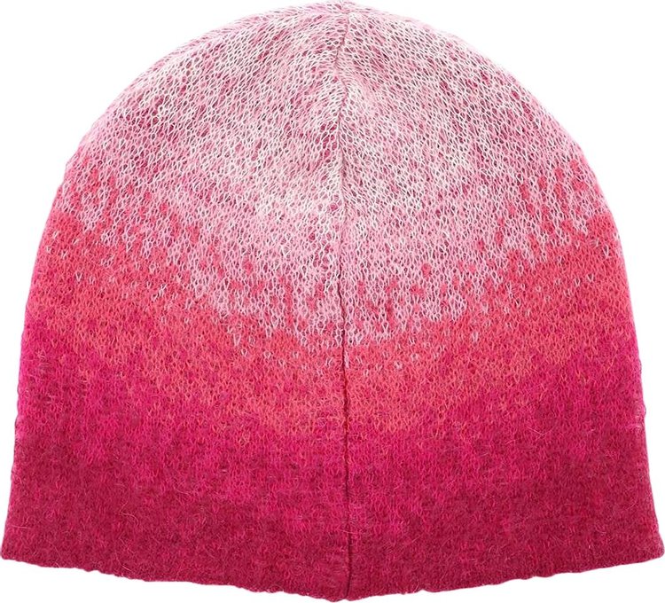 ERL Gradient Knit Beanie Pink