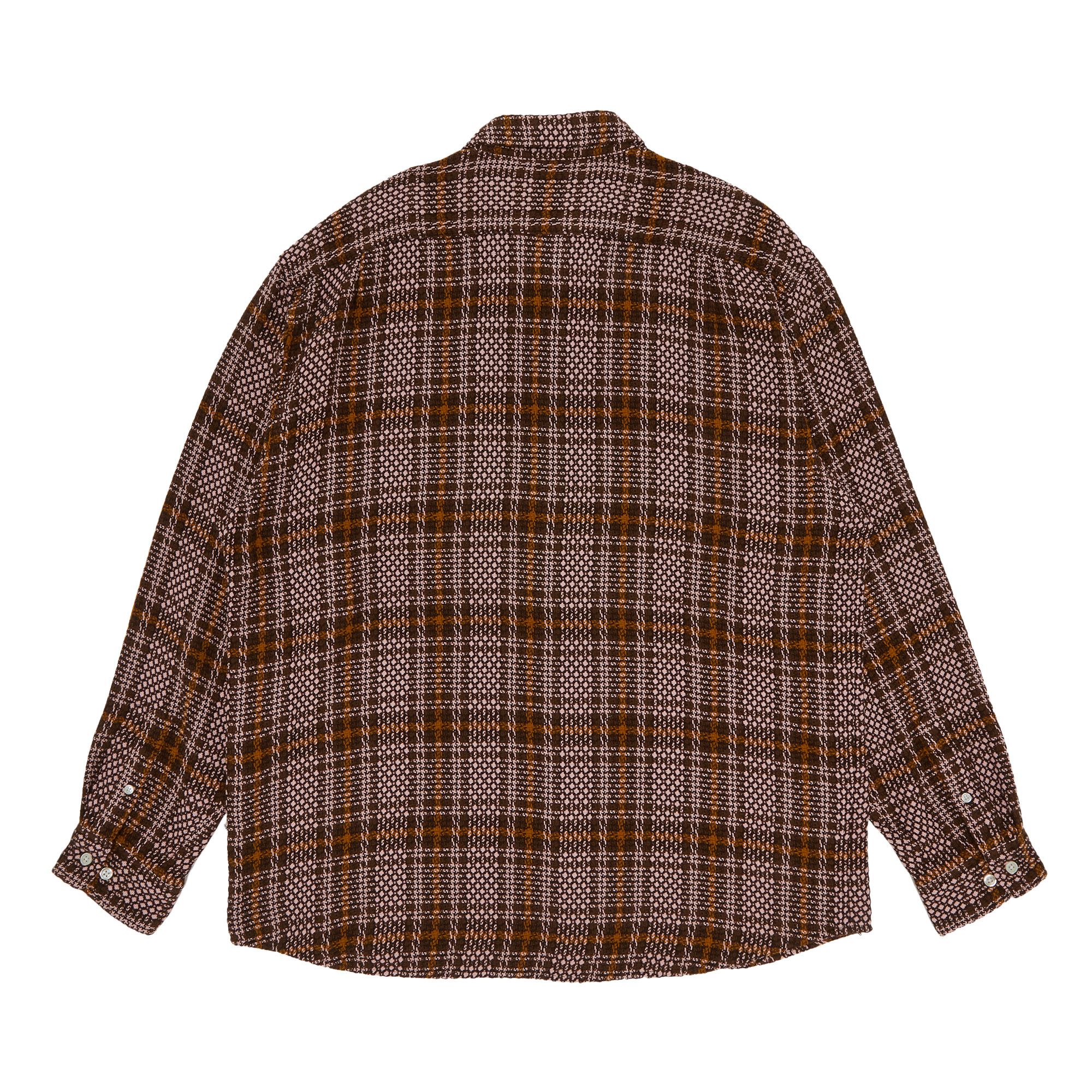 Buy Supreme Basket Weave Plaid Shirt 'Brown' - SS23S20 BROWN | GOAT NL