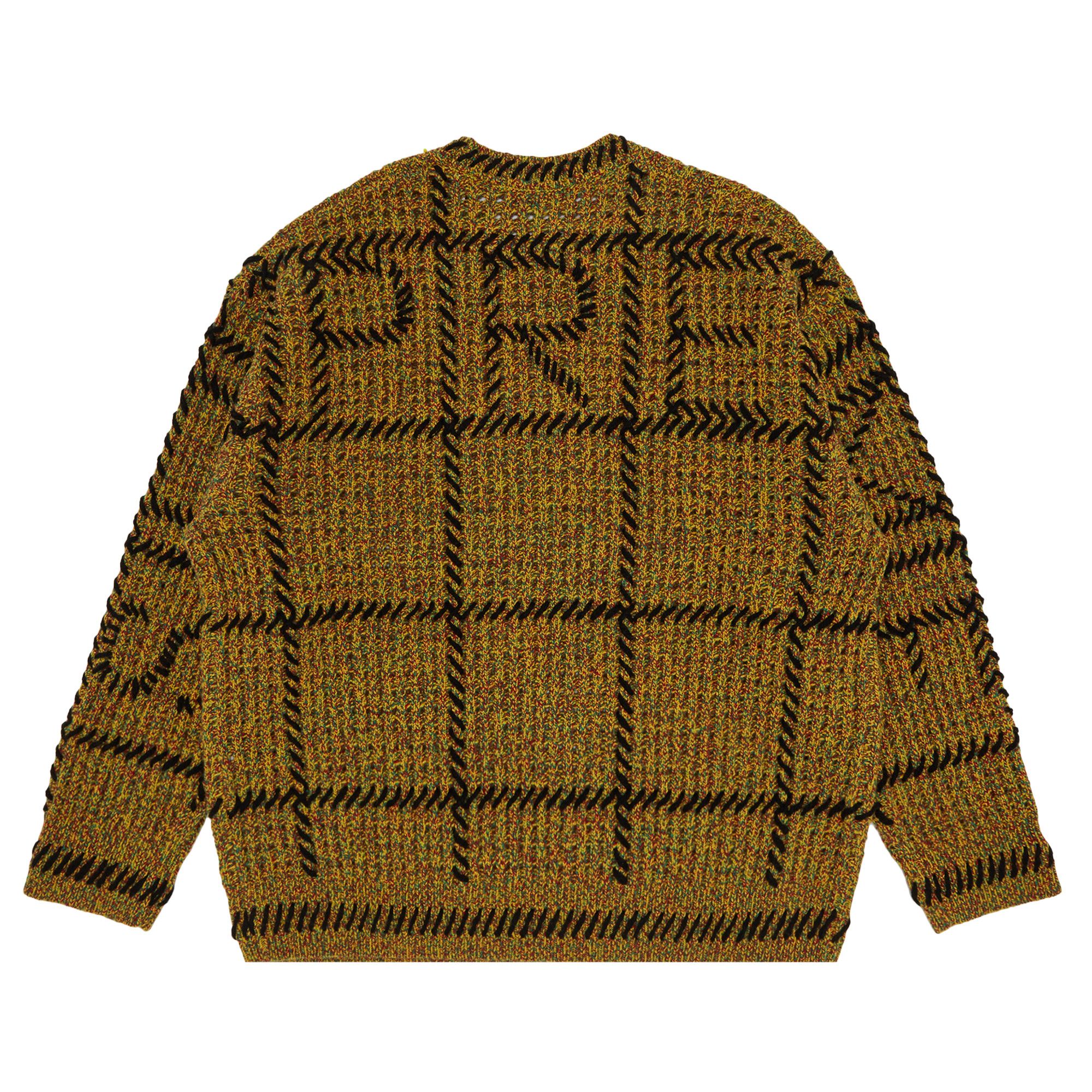 お*メ様 Supreme Quilt Stitch Sweater supreme Quilt Stitch Sweater L