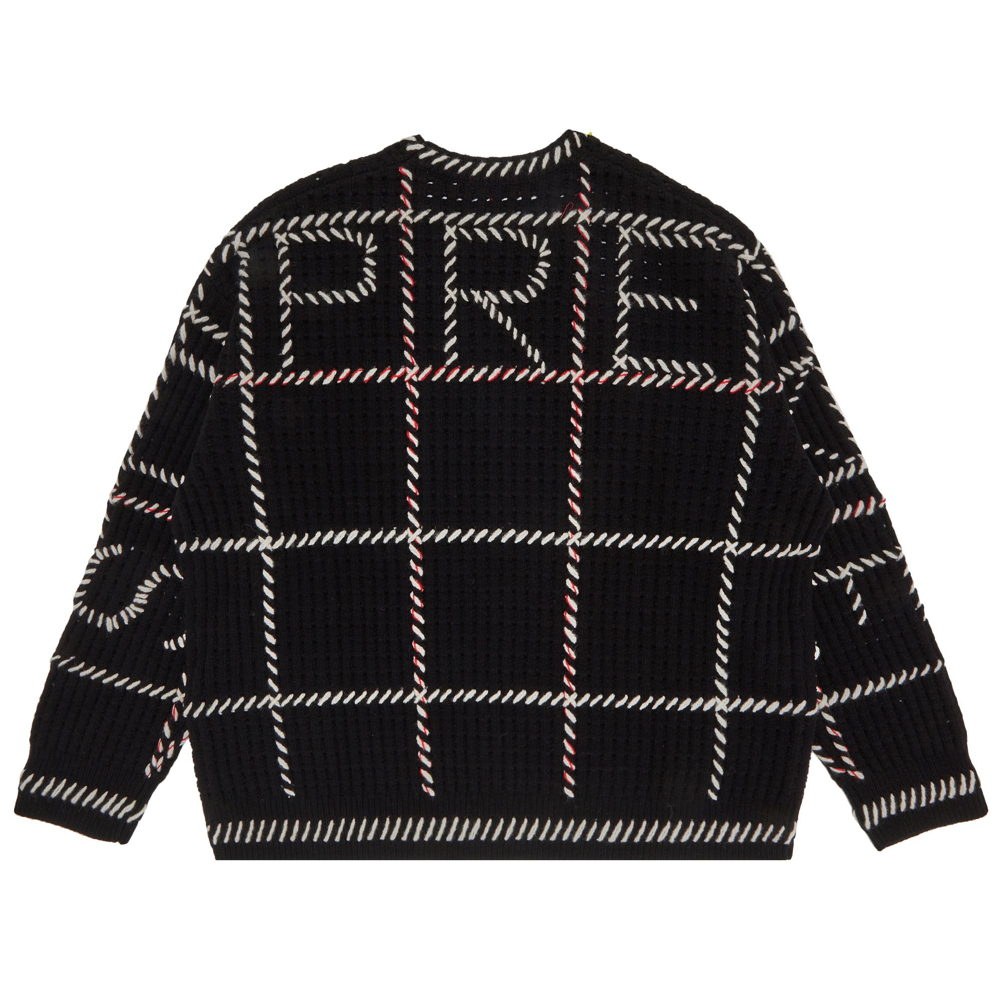 Buy Supreme Quilt Stitch Sweater 'Black' - SS23SK14 BLACK | GOAT Buy Supreme Quilt Stitch Sweater 'Black' - SS23SK14 BLACK | GOAT