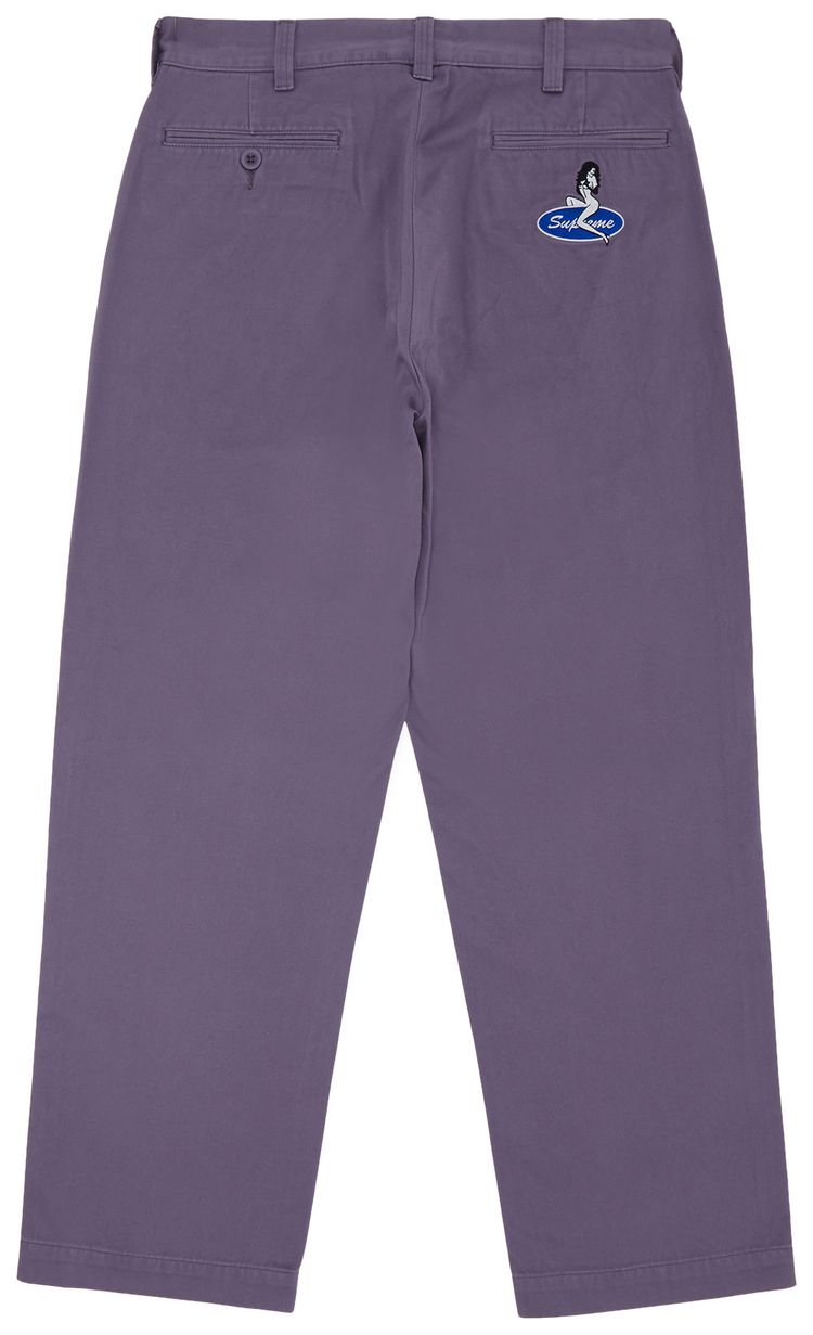 Supreme Chino Pant Dusty Purple