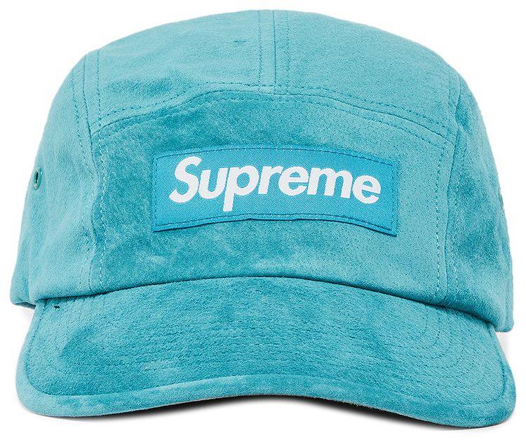 Supreme Suede Camp Cap Teal