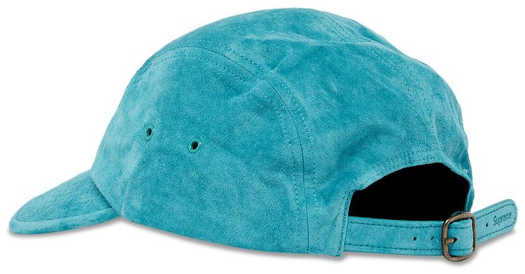 Supreme Suede Camp Cap Teal