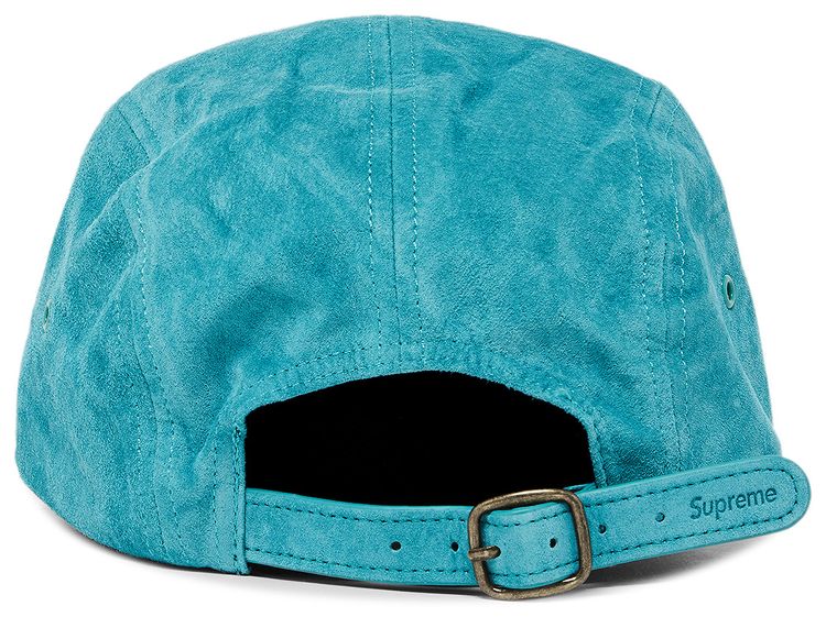 Supreme Suede Camp Cap Teal